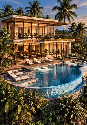 Villa 6 design study, 700–800 m²