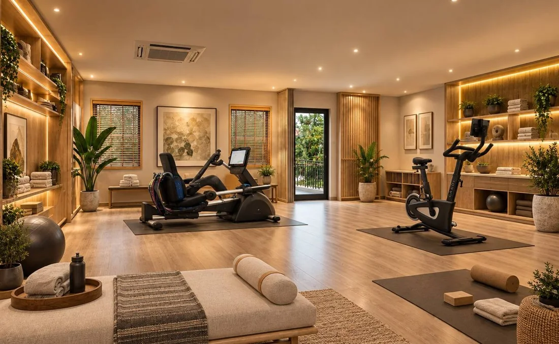 The gym floor