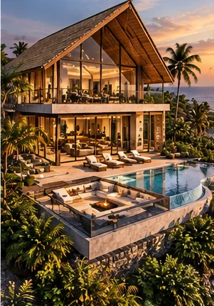 Villa 9 design study, 700–750 m²